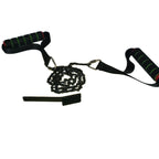 Brush with a set of pocket chain saw