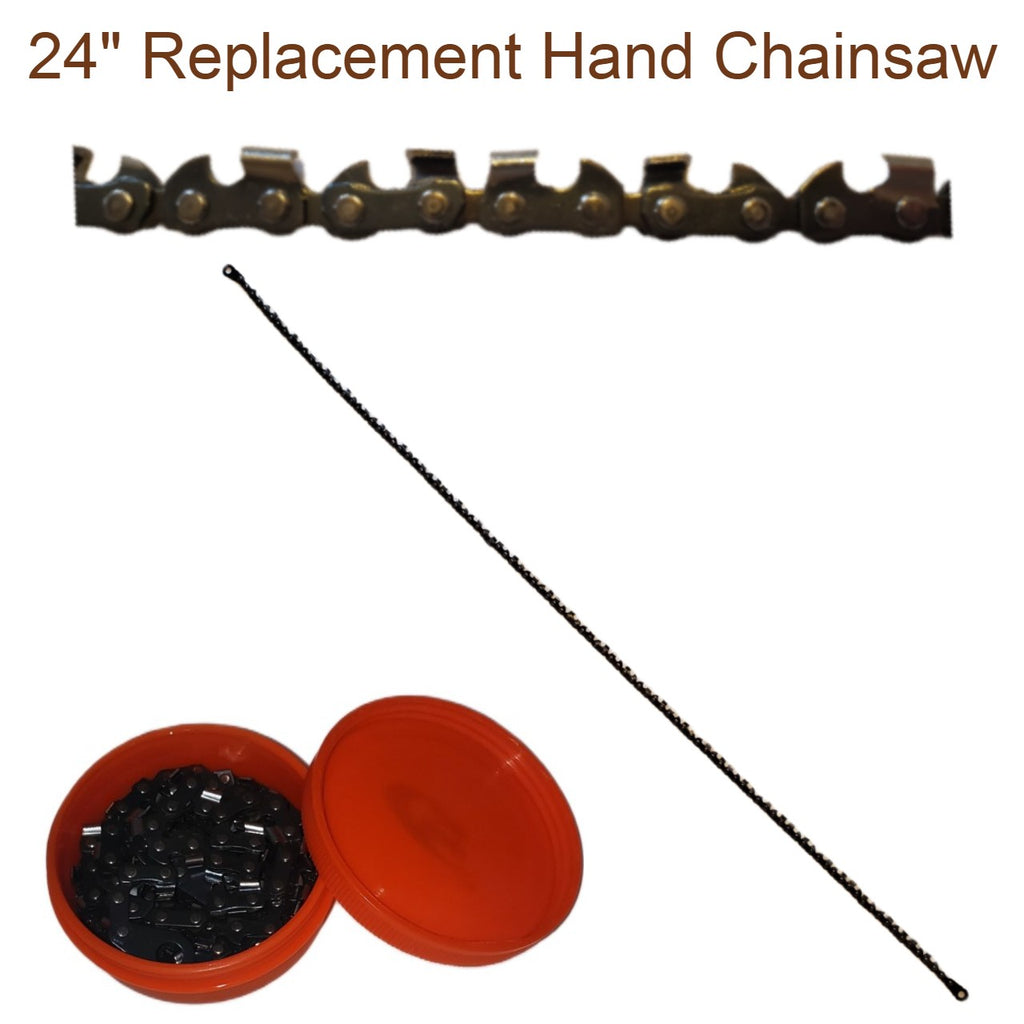 Replacement 24" Hand Chainsaw in Storage Box with Rust Inhibitor