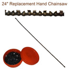 Replacement 24" Hand Chainsaw in Storage Box with Rust Inhibitor