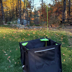 Throw line for tree work green