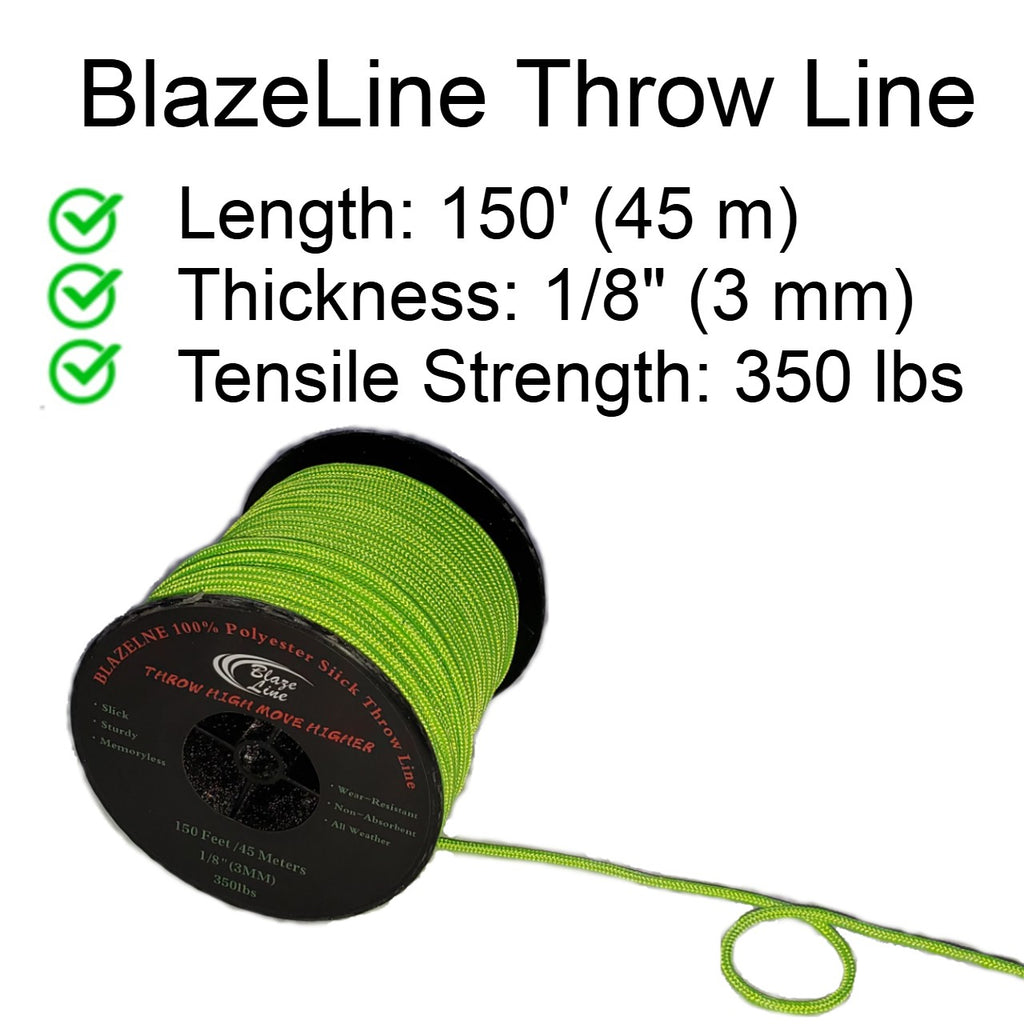Tree climbing gear green 3 mm