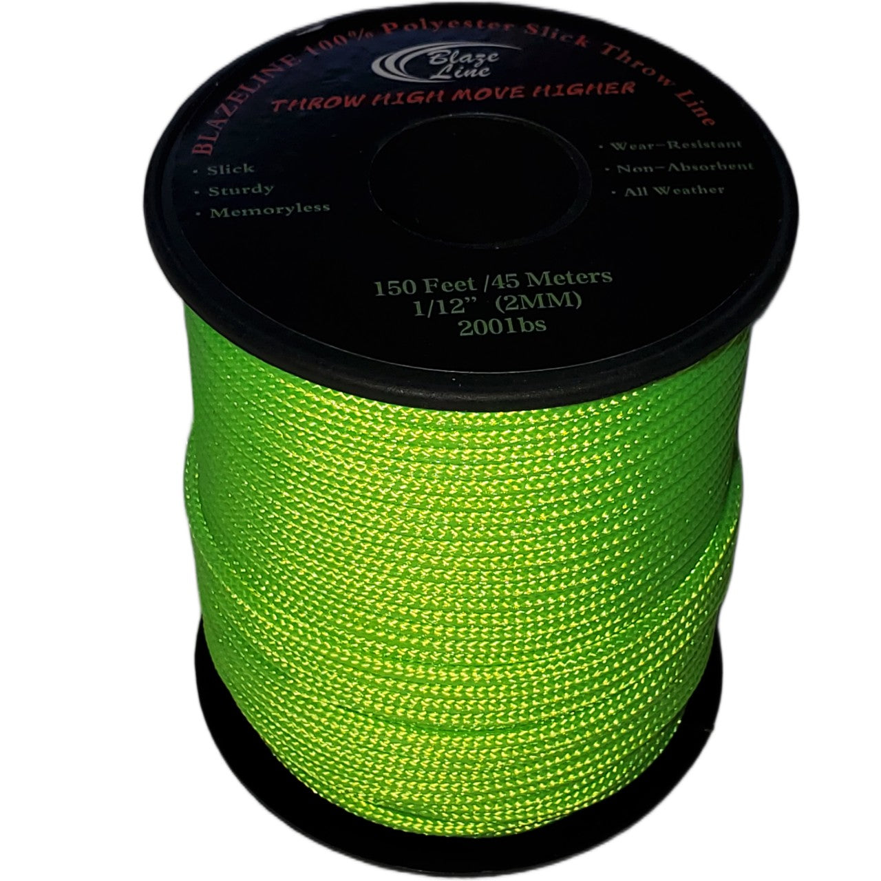arborist rope neon green