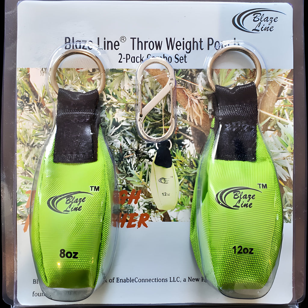 arborist throw line green