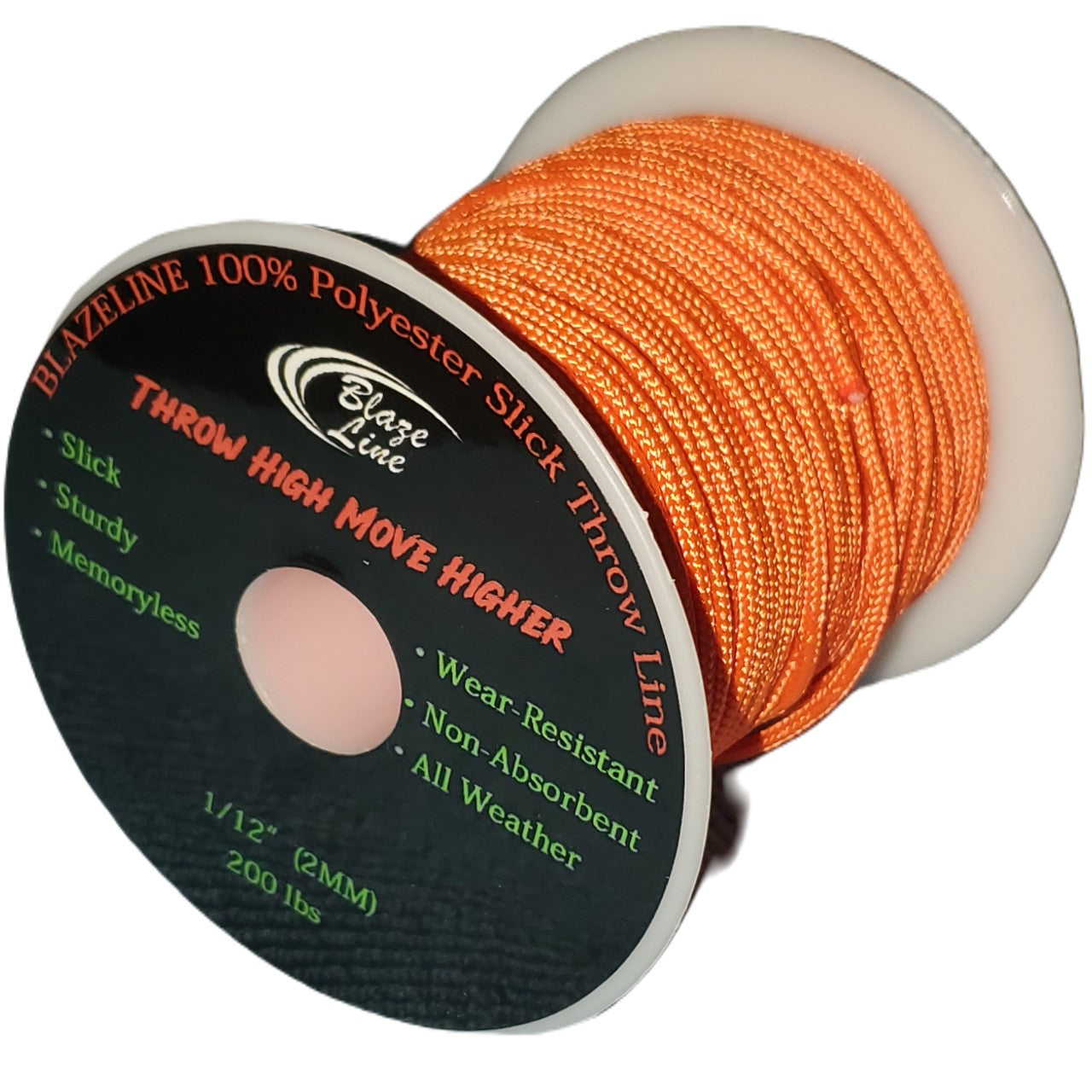 orange arborist throw line 2mm