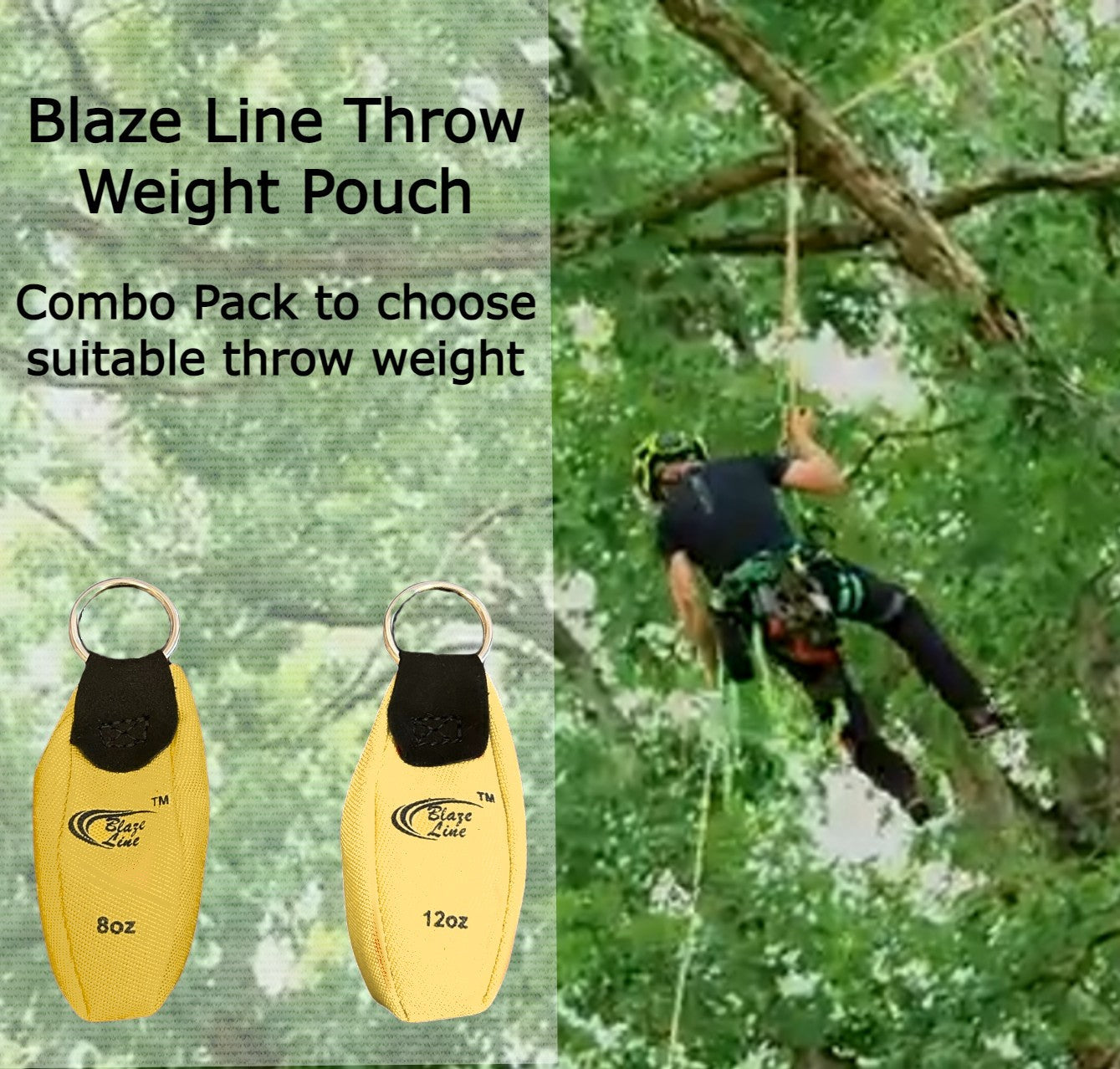 arborist throw yellow