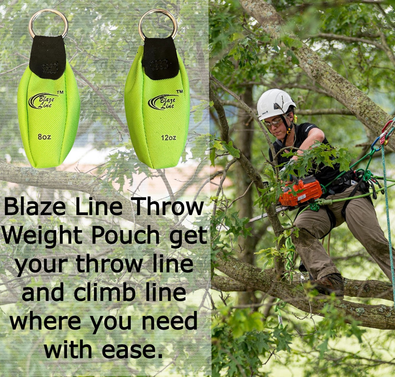 throw ball for tree work green