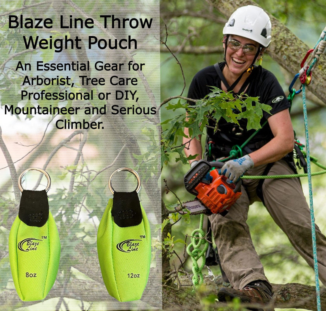 throw line bag green