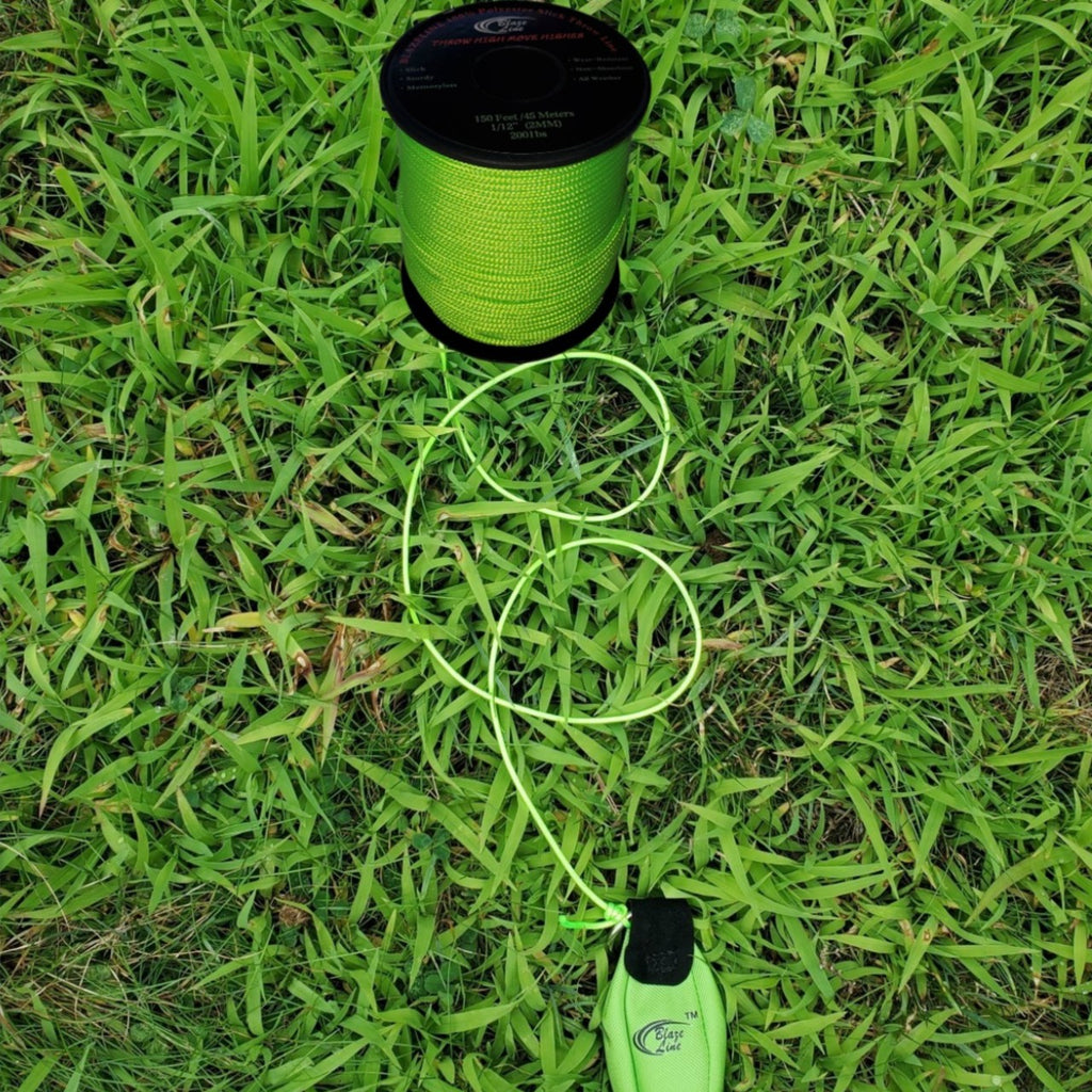 throw rope green