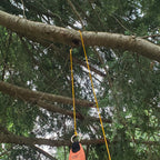 tree climbing rope yellow